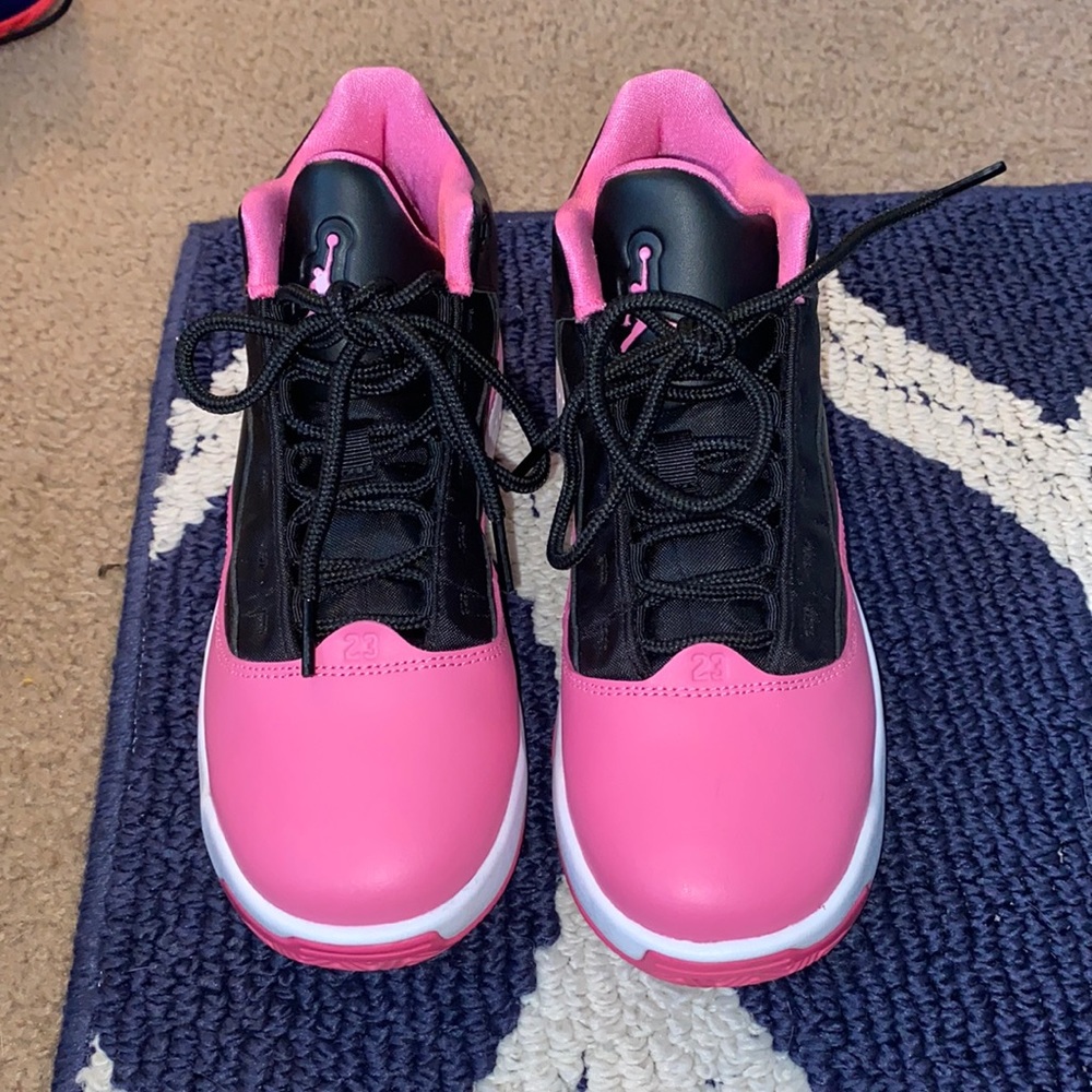 **SOLD ON MERCARI** Pink and Black Jordan’s